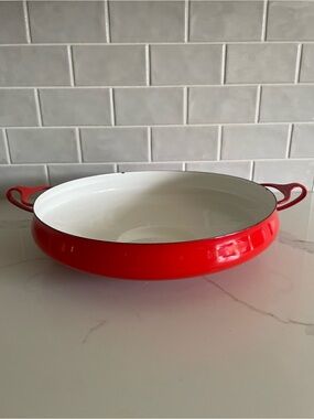 Dansk Vintage Enamel Serving Pan